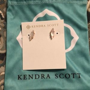 Kendra Scott earrings rose gold